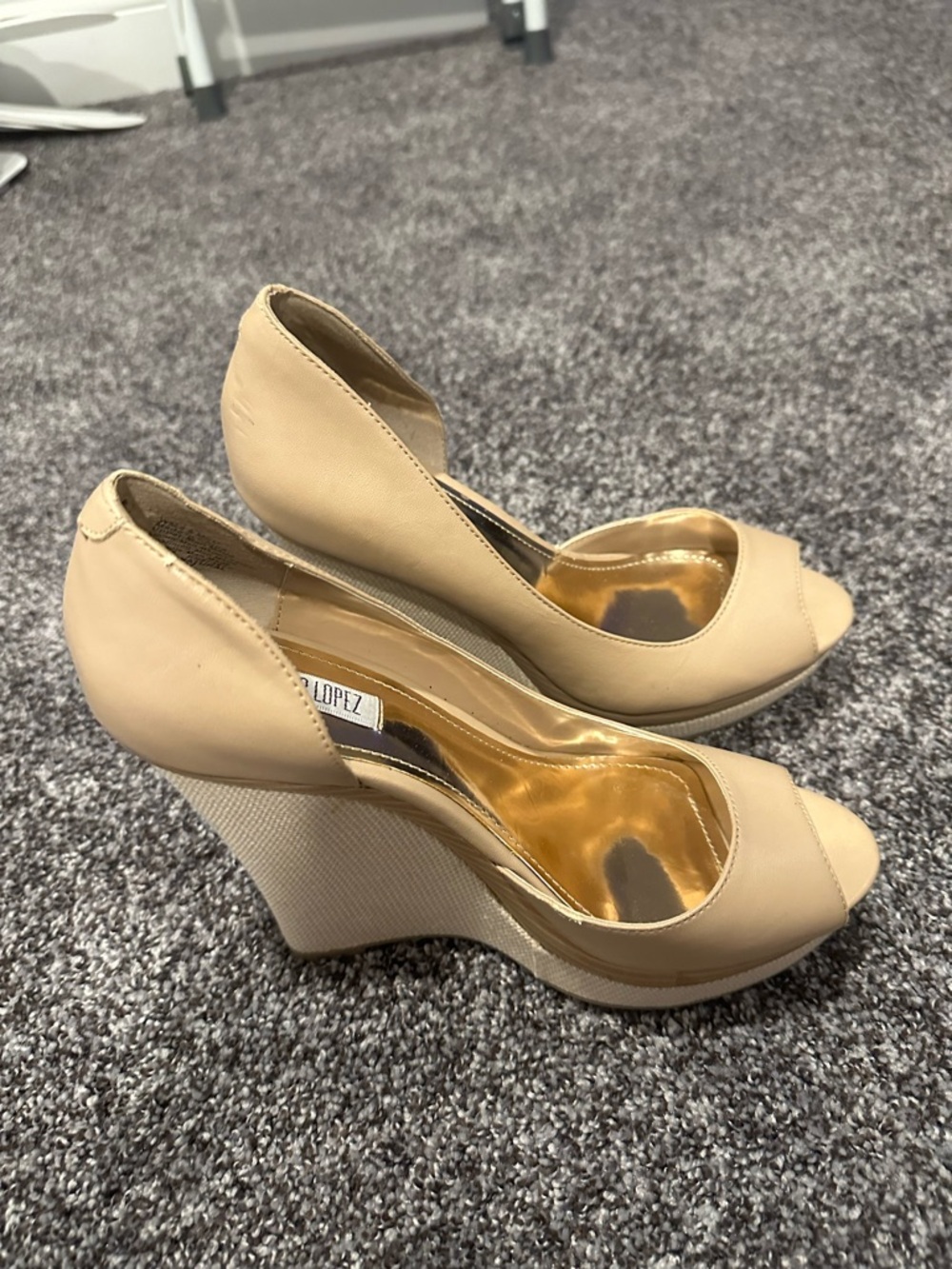 Jennifer Lopez Wedge Sandals